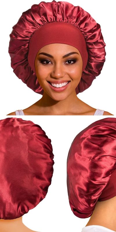 Silk Hair Wrap For Sleeping Straight Hair