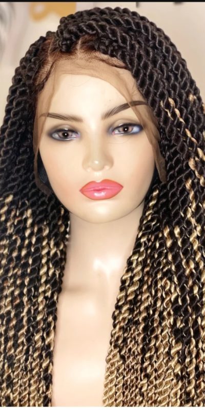 spring twists braid wig