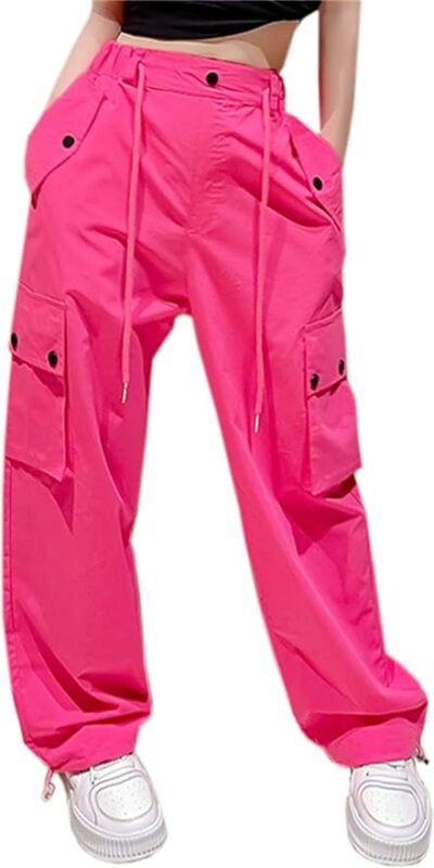 light weight pink cargopants womes