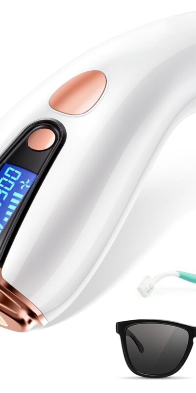 At-Home IPL Hair Removal Device, Upgraded 999,900 Flashes, Corded