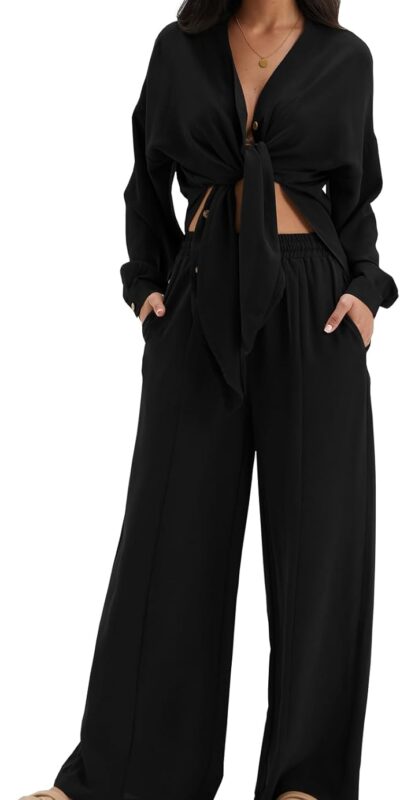 DEEP SELF Womens 2 Piece Casual Streetwear Lounge Set - Size Small