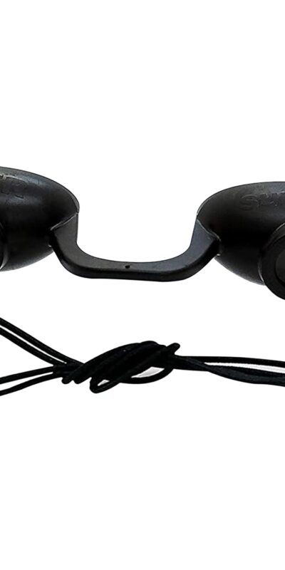 Flexible Tanning Bed Goggles UV Eye Protection Black Glasses, FDA Compliant