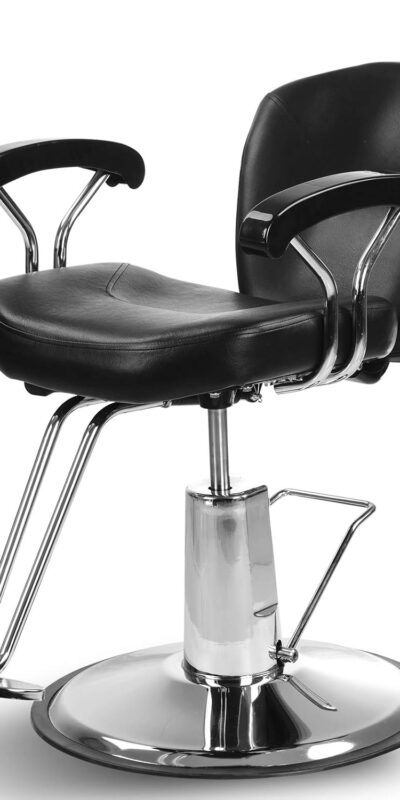 Artist Hand All Purpose Barber Chair for Barbershop Salon - Black