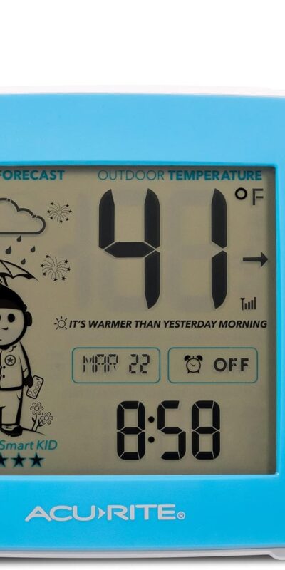 AcuRite Weather Station with Alarm Clock and Wireless Outdoor Sensor