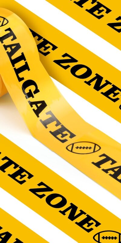 Tailgate Zone Party Tape 300 ft Football Tailgating Essentials