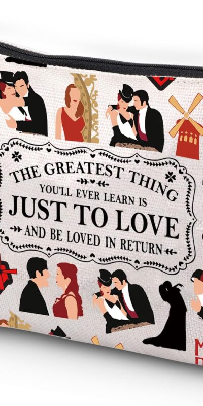 Moulin Musical Makeup Bag - Love & Be Loved Cosmetic Bag