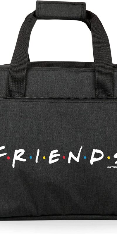 Warner Bros Friends Insulated Lunch Bag - Black, Soft Cooler