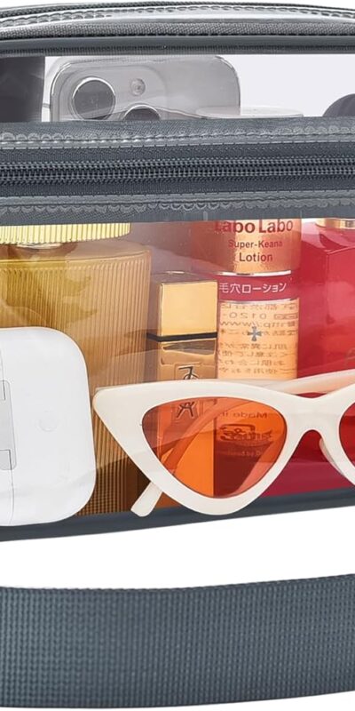 Stadium Events Clear Messenger Bag for Concert Outfits - Large