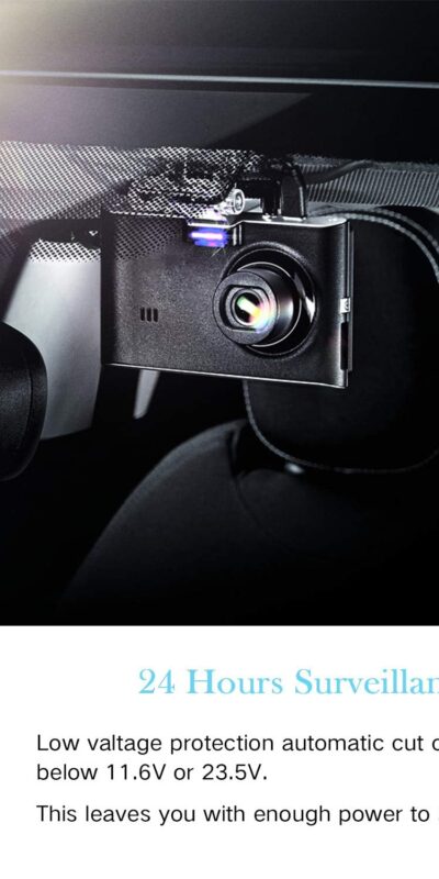 Plozoe Dash Cam Hardwire Kit - 11.5ft Cord Length