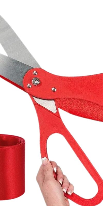 Giant Scissors and Ribbon Kit for Grand Openings and Events