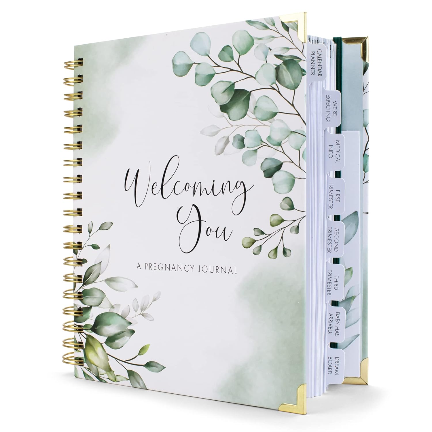 Pregnancy Journal & Memory Book with Stickers - Perfect Planner