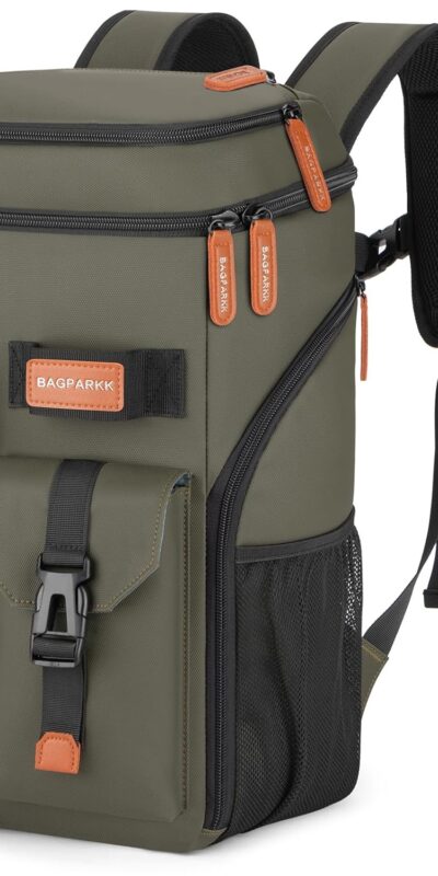 33 Can Insulated Cooler Backpack with Sternum Strap, Large Capacity