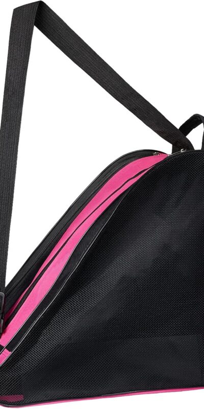 Breathable Roller Skate Bag with Adjustable Shoulder Strap, Oxford Cloth