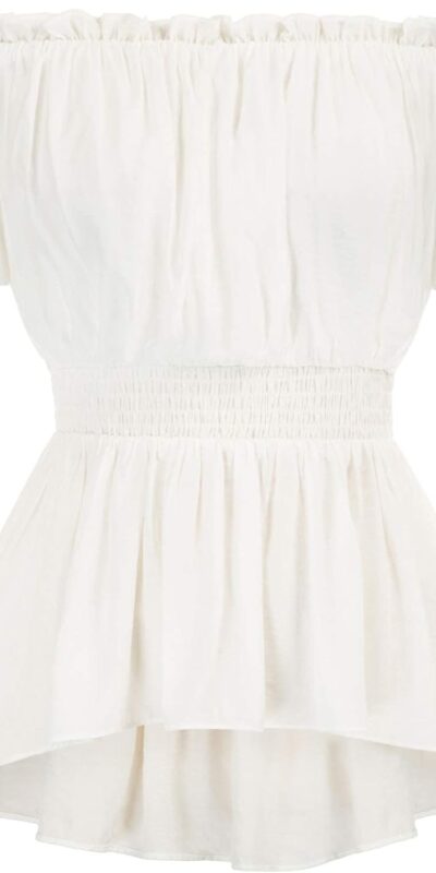 Scarlet Darkness Women's Renaissance Peasant Blouse - Steampunk Style