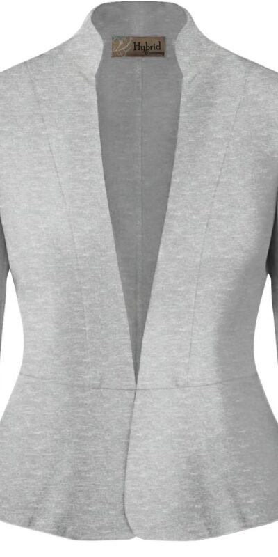 Elegant Women's Stretch Blazer Jacket for Work - Size S