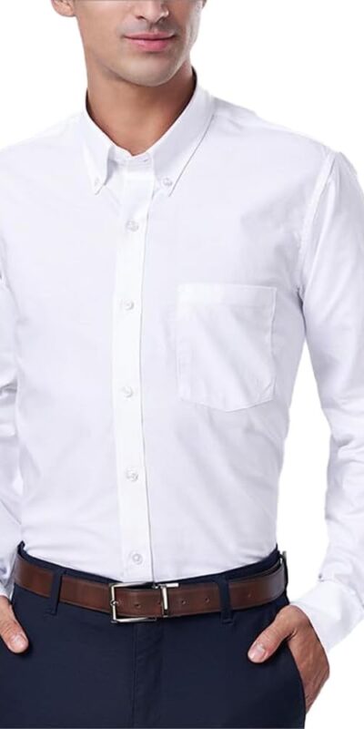 Classic Oxford Long Sleeve Men's Shirt | 100% Cotton
