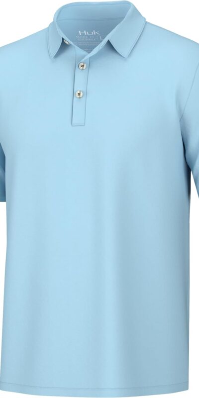 HUK Men's Pursuit Performance Polo Shirt - Size Large