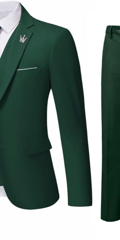Men's Slim Fit 3 Piece Suit Set for Party & Wedding