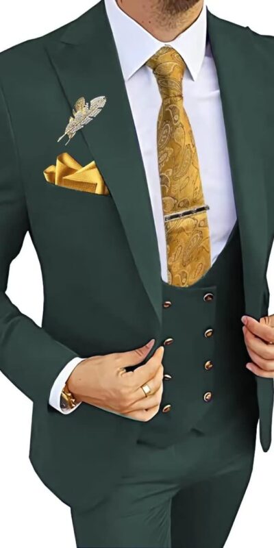 Premium Wangyue Men's Wedding Suit Set - Slim Fit