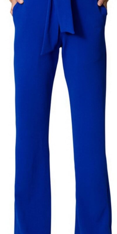 Lucuna Women's High Waisted Straight Leg Office Dress Pants