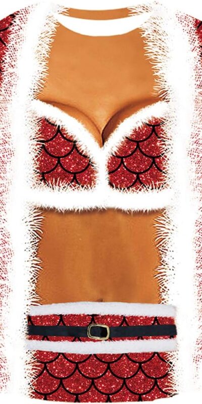 RAISEVERN Unisex Ugly Christmas Sweatshirt - Festive Holiday Top