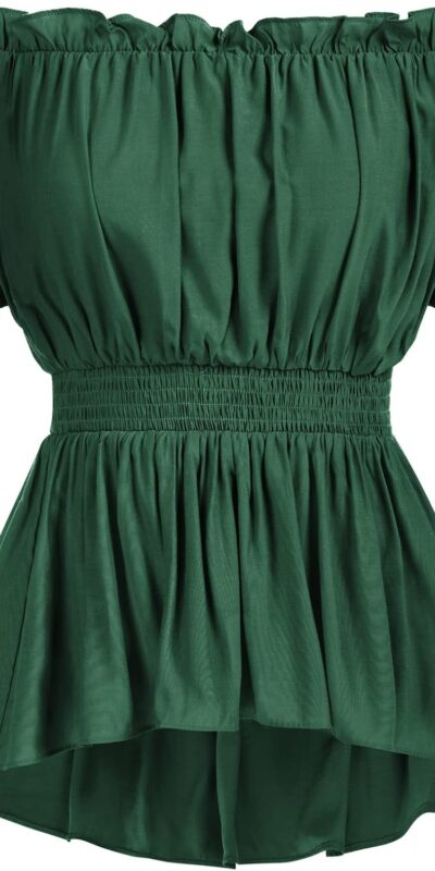 Scarlet Darkness Women's Renaissance Peasant Blouse - Steampunk Style