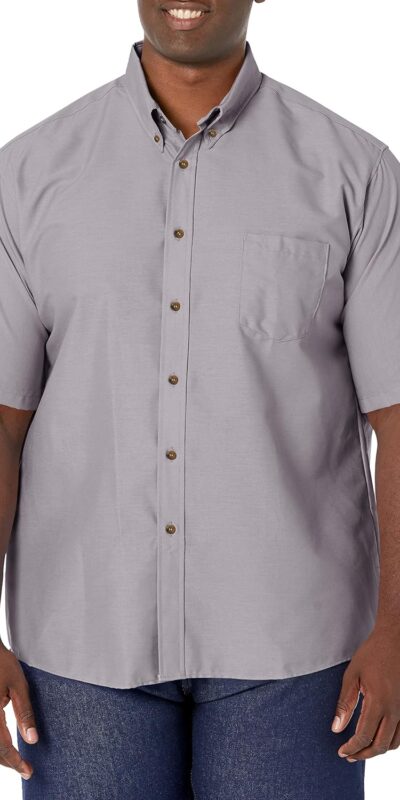 Men's Red Kap Poplin Dress Shirt - Classic Fit