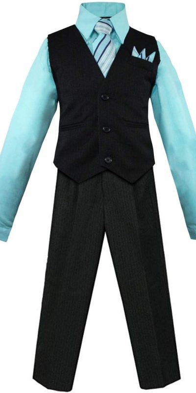 Luca Gabriel Toddler Boys' Formal 4-Piece Suit Set