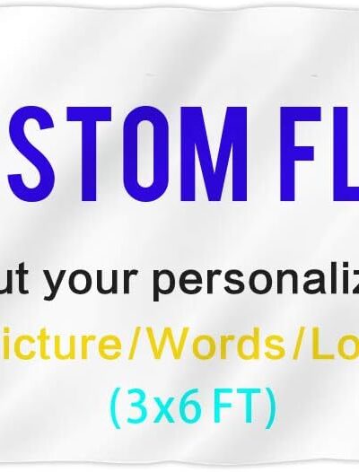 Personalized 3x6 FT Outdoor Flag - Custom Print One Side