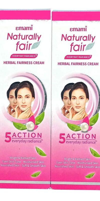 Emami Naturally Fair Everyday Radiance Cream 50ml (2-Pack)