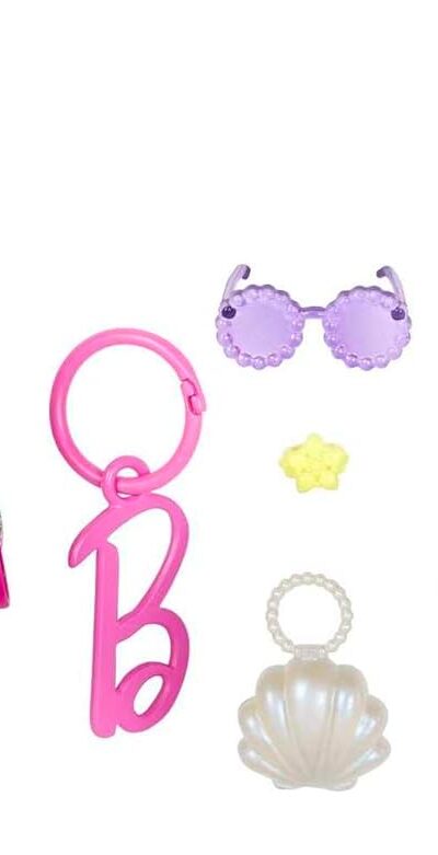 Barbie Beach Clothes Set with Swimsuit & 5 Accessories