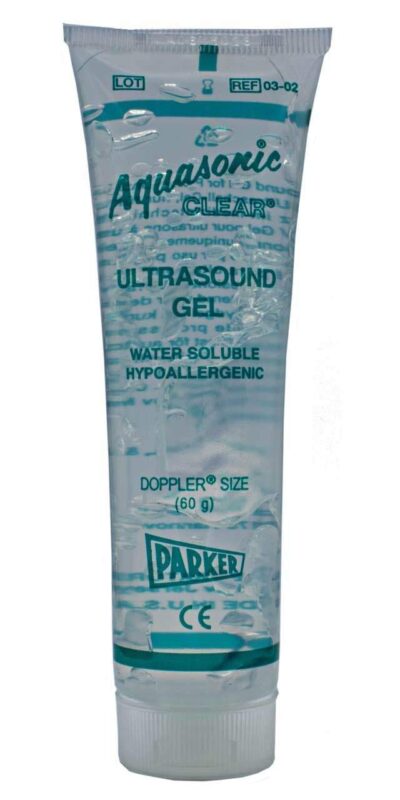 Parker Labs Aquasonic Clear Ultrasound Gel, 60g Tube - New
