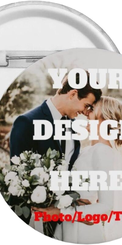 Personalized Custom Button Pins for Backpacks & Clothes