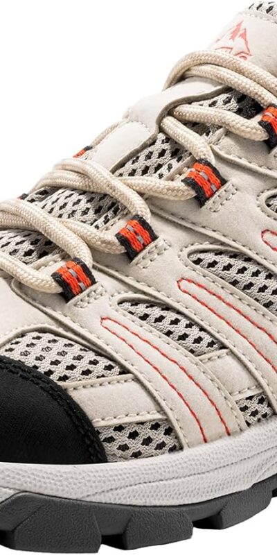 NORTIV 8 Women's Lightweight Breathable Hiking Sneakers - Size 7