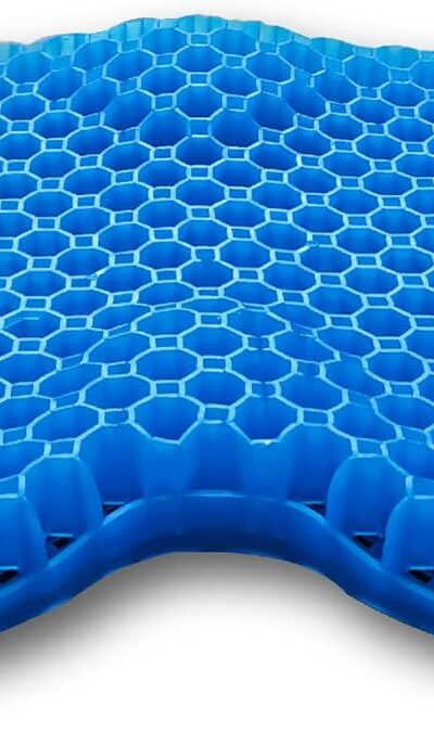 Waterproof Anti-Slip Kayak Seat Cushion, Gel Inflatable Pad