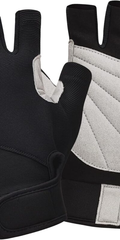 ChinFun Fingerless Padded Palm Sailing Gloves for All Ages