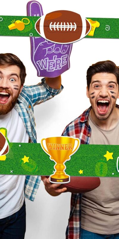 Super Bowl Large Photo Frame Party Supplies Decoration