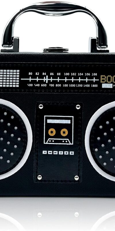 90s Vintage Hip Hop Handbag with Chain Strap for Women