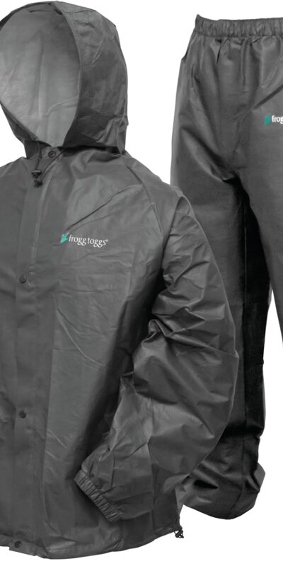 FROGG TOGGS Men's Pro Lite Waterproof Rain Suit - Breathable, Size M