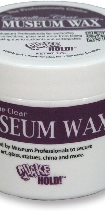 Quakehold! 66111 Clear Museum Wax - 2 Ounce Container