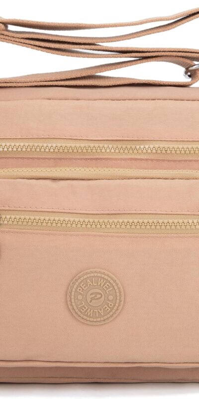 Roomy Women's Multi-Pocket Crossbody Tote Satchel Handbag