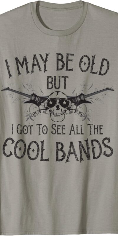 Vintage Concert T-Shirt - "I May Be Old, But..." Size L