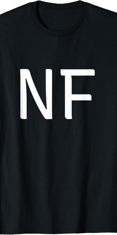 Personalized Elegant Initials T-Shirt - NF Two Letter Pair