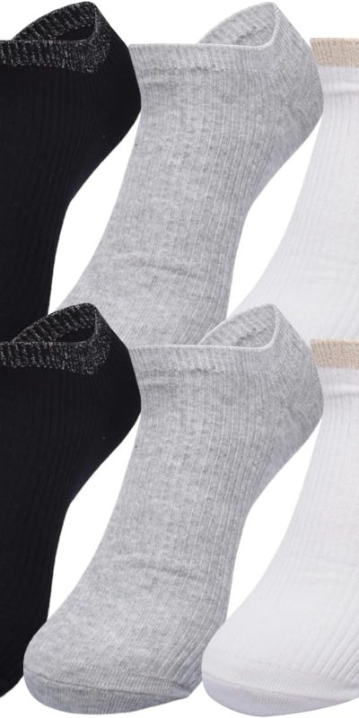 GAP Women's 3-Pack Soft Ankle Socks - Size Medium