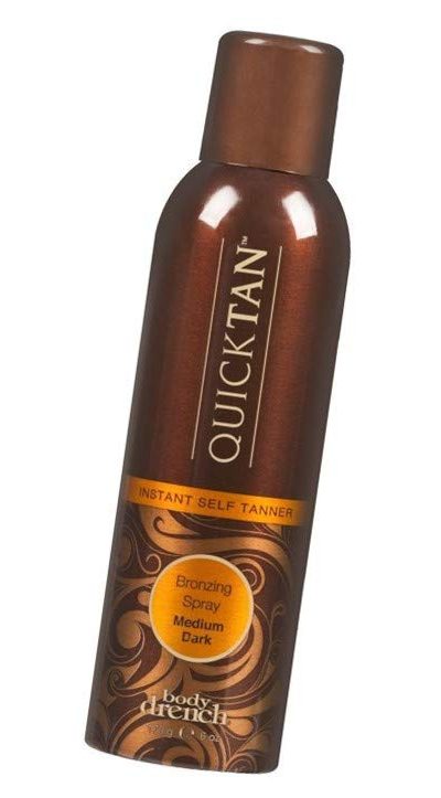 Quick Tan Instant Bronzing Spray - Medium Dark, 6 oz