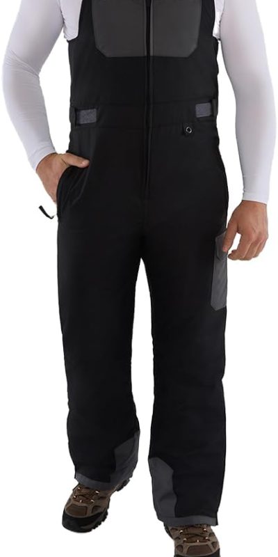 Arctix Men's Insulated Athletic Fit Bib Overalls - Size Large