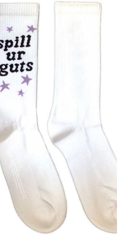 Rock Off officially licensed products Olivia Rodrigo Spill Your Guts Ankle Socks Size UK Size 7-11