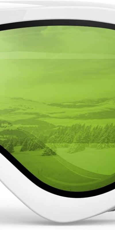 Kids Ski Goggles - Helmet Compatible, UV Protection, Unisex