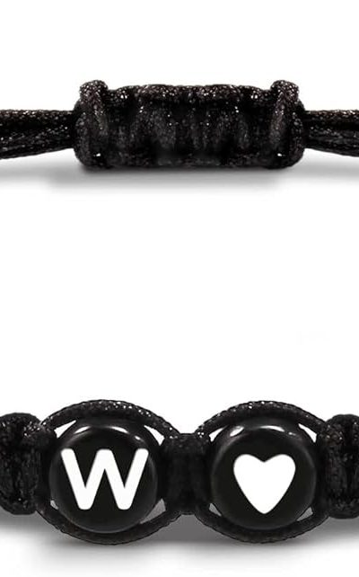 Adjustable Initial Bracelets for Women & Teens - A-Z