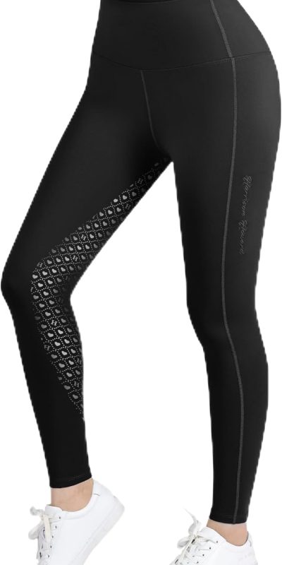 Harrison Howard Women's Full Seat Equestrian Breeches with Pockets